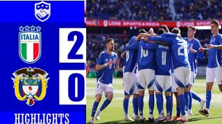 Italy Vs Ecuador 2-0 All Goals And Extended Highlights 2024 HD 2024