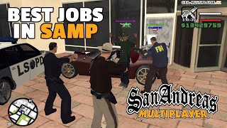 TOP 10 JOBS in GTA San Andreas Multiplayer - SAMP Online Servers