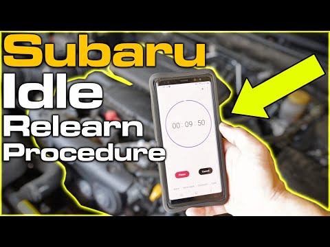 Subaru Idle Relearn Procedure