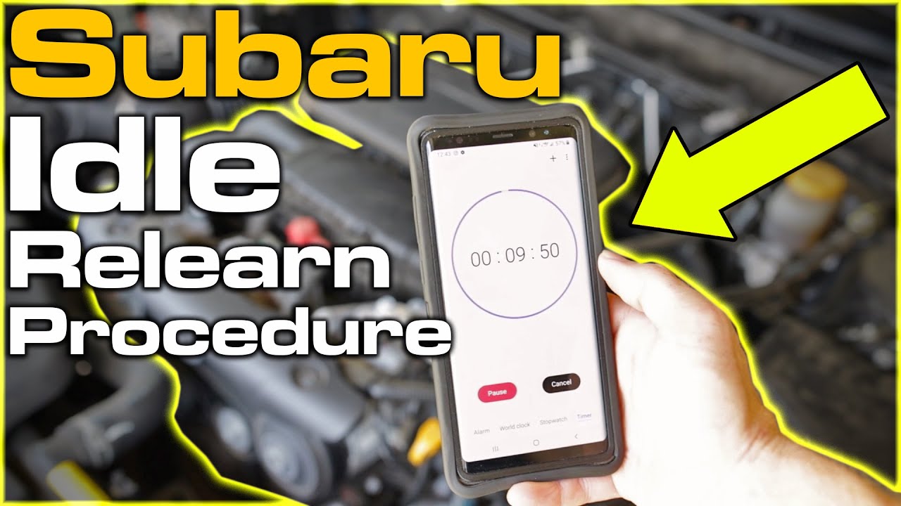 Subaru Idle Relearn Procedure - YouTube