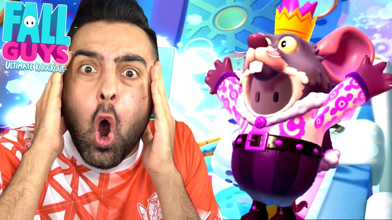 KRAL FARE OLDUM ! SÜPER FİNALLER ! FALL GUYS 3.SEZON !