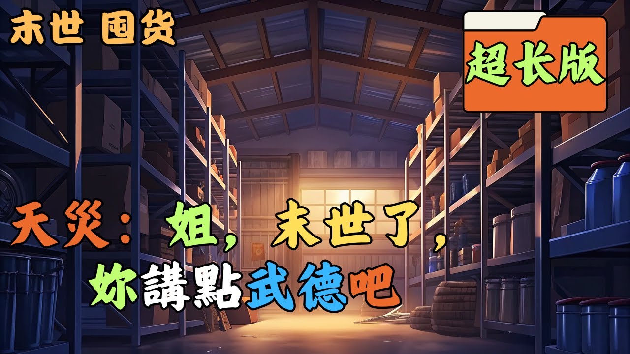 （天災末世+空間+重生+零元購+男強女強）暴雨，極寒，極熱，蟲災，冰雹，地震，海嘯，天火，濃霧，酸雨，沙塵暴，變異動植物……天災無窮無盡，猶如洪水猛獸，將平靜打亂，讓整個世界陷入一片混亂#末世 #囤货