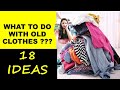Old clothes New life ! 18 Incredible DIY IDEAS YOU MUST TRY | REUSE OLD CLOTHES @diyprocessbyhema