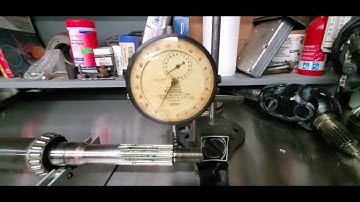 Measuring Bravo Prop Shaft Runout