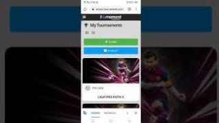 Tutorial lengkap Aplikasi Toornament.com Untuk Membuat CUP Turnamen Sepak Bola Liga1PES seIndonesia screenshot 4