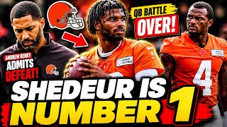 ANDREW BERRY ADMITS DEFEAT! Shedeur Sanders HUMILIATES Deshaun Watson at Browns Day 10!