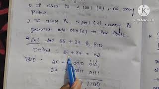 BCD( binary coded decimal) addition in telugu || Digital electronics in telugu || ECE