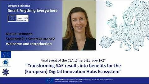 Final Event of the CSA Smart4Europe 1+2 (Recording)