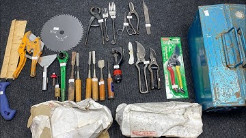 Clip 90. Lh 0969.454.789 Kéo Cắt Cành Ốp Gỗ Good Steel ONOTETSU Kéo Cắt Ống MERRY Ống Đồng Germany