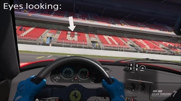 Example of Eye Tracked Foveated Rendering on PSVR2 [Gran Turismo 7]