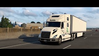 VOLVO VNL 2018 (Cummins X15 engine) - MONTANA POV driving 2K60