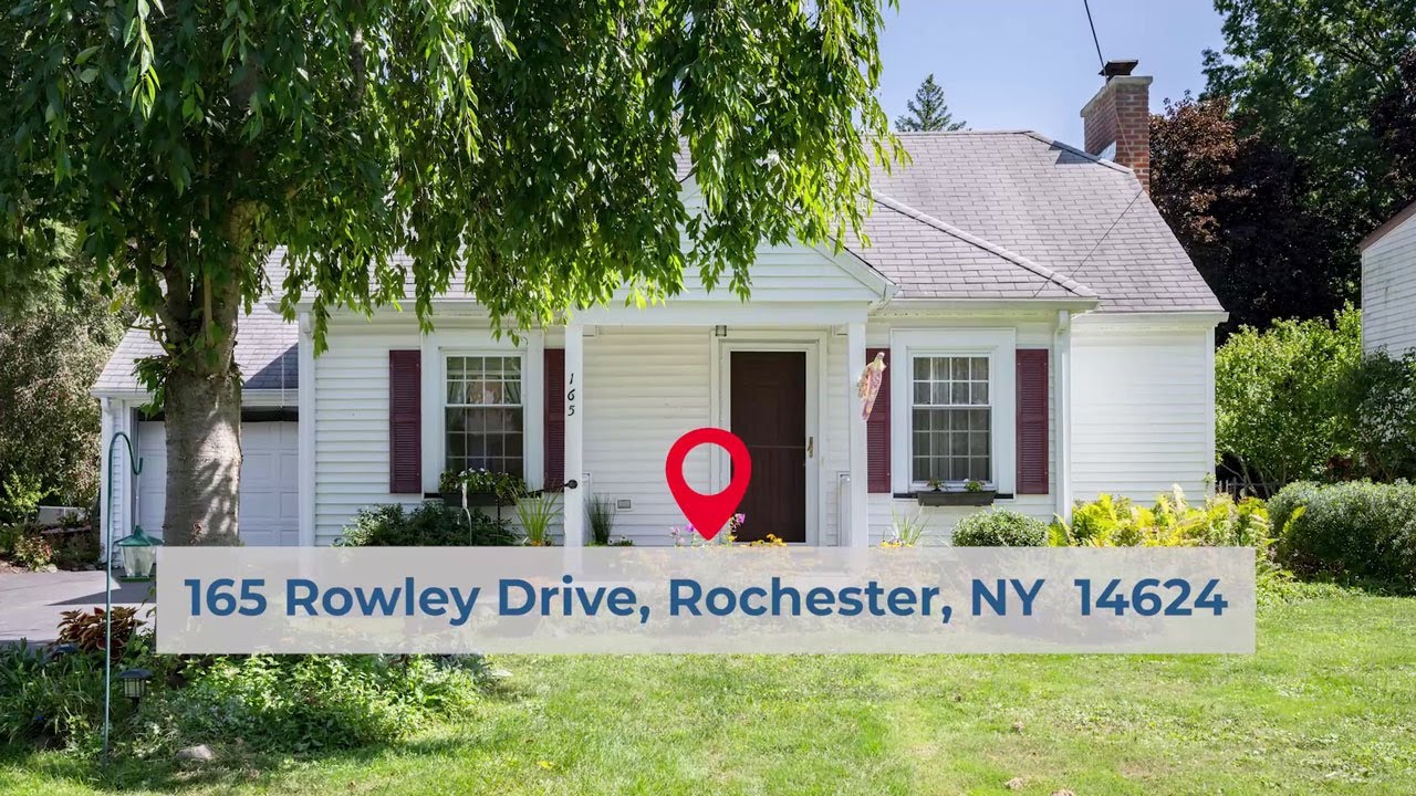 165 Rowley Drive, Rochester, NY 14624 Video Tour by R3D Media YouTube