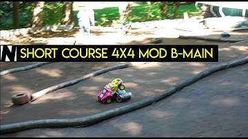 Tekno in Disguise! Short Course 4x4 Truck B-MAIN RACE - Netcruzer RC