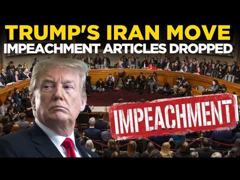 Live: Trump's Iran War Decision Triggers Impeachment – Will Congress Remove Him From Office?