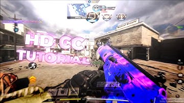 HOW TO ADD HD CC FOR YOUR CODM MONTAGE TUTORIAL|ALIGHT MOTION