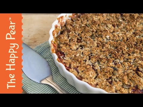 How to make Rhubarb Crumble - Super Easy Dessert Recipe!
