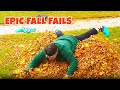 Fall Frolics &amp; Flubs! | Hilarious Autumn Outdoor Fails! 🍁🌬️