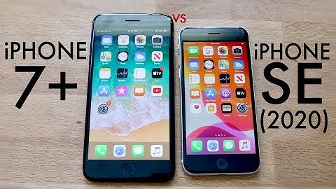 iPhone SE (2020) Vs iPhone 7 Plus SPEED TEST!