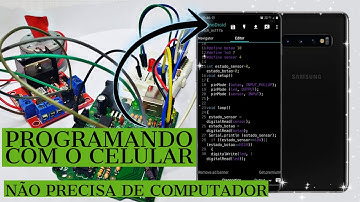 COMO PROGRAMAR O ARDUINO COM O CELULAR