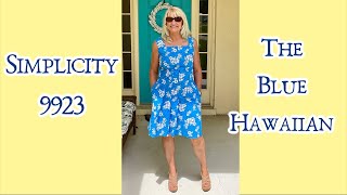 Sewing the Blue Hawaiian Dress: What You Need to Know About Simplicity 9223