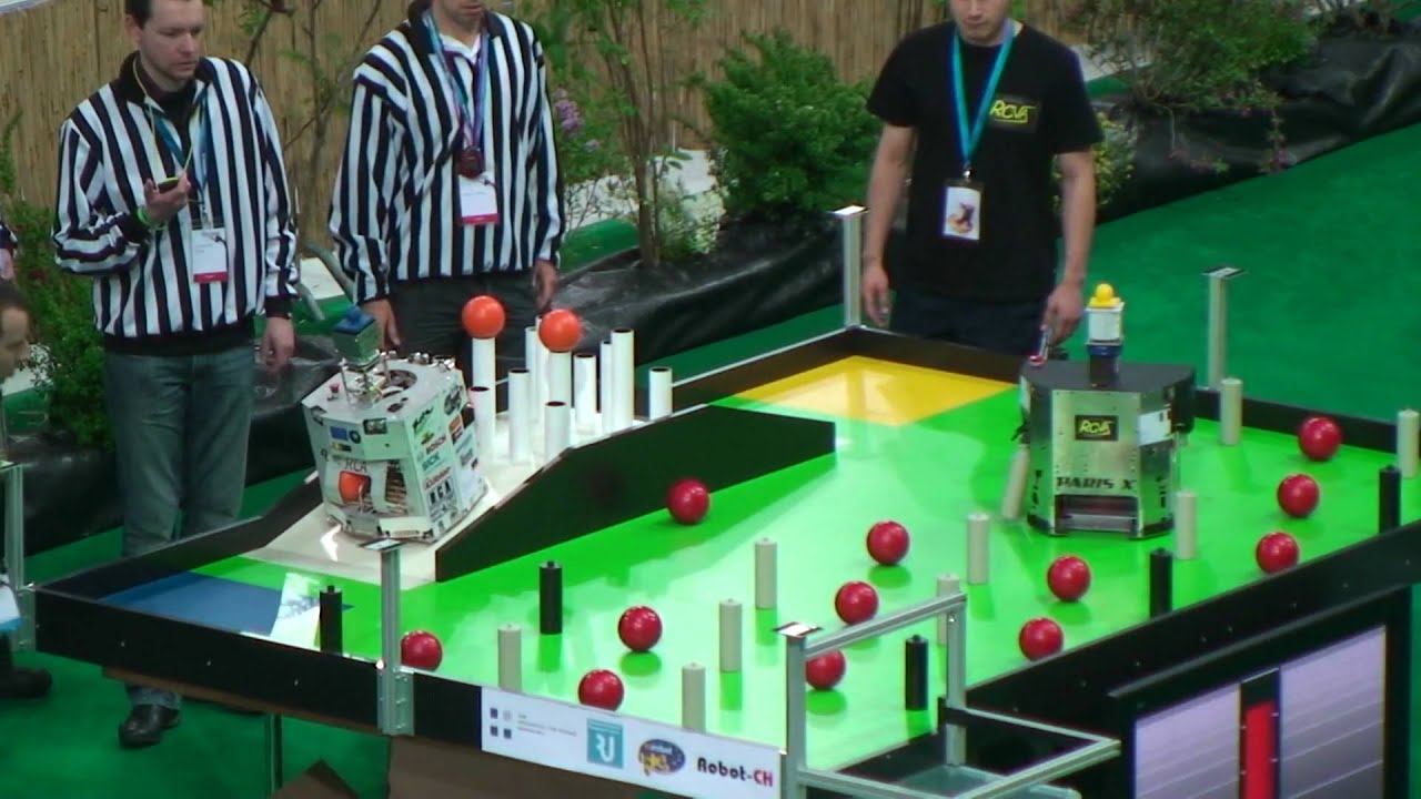 Eurobot 2010 - Roboterclub Aachen vs. RCVA