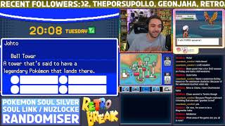 Part 5 - Finally making progress! Pokemon Heart Gold / Soul Silver Soul Link Nuzlocke Randomiser