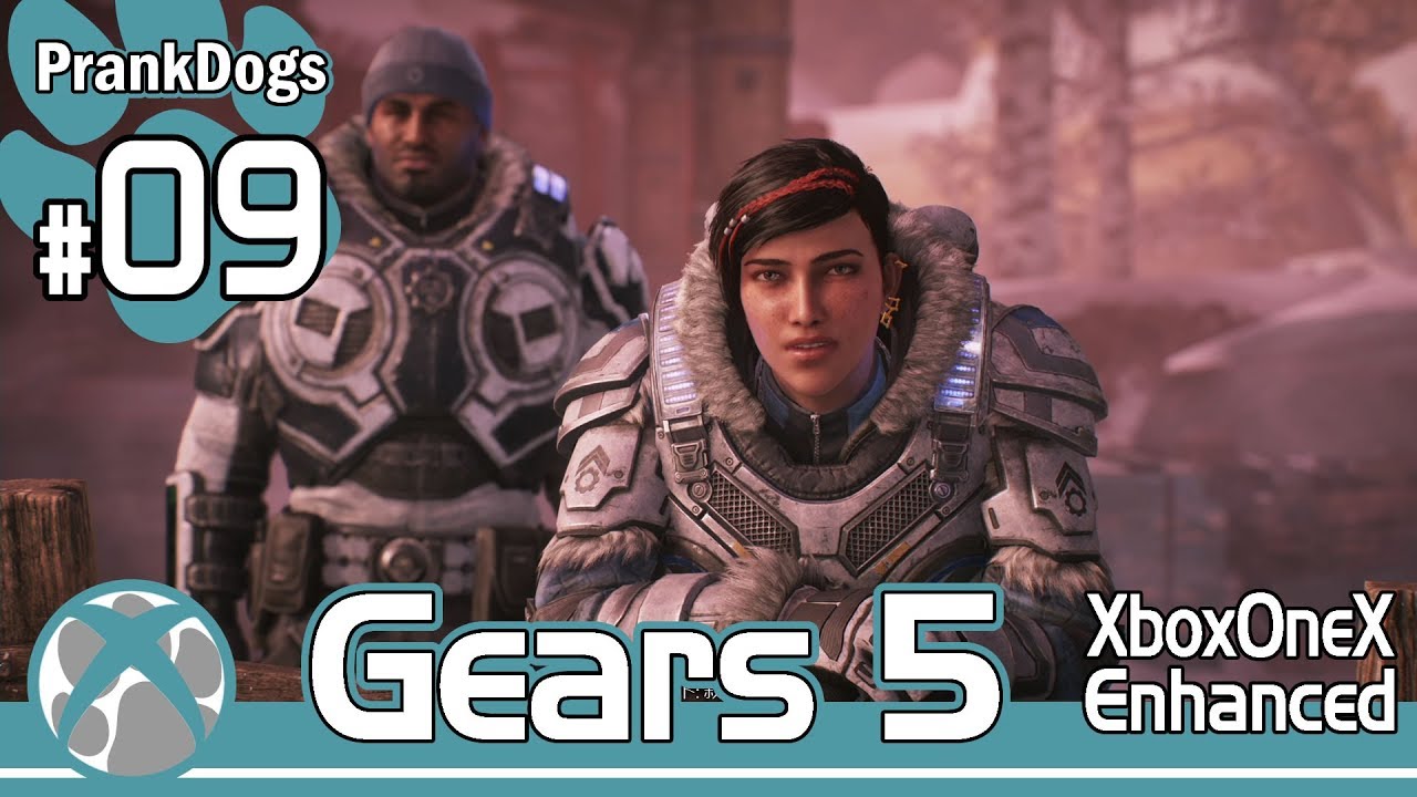 #09【Gears 5】（声ナシ）あっさりやられます。【大型犬の実況】 レース 描き方