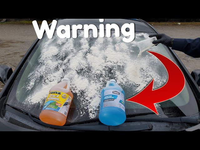 Summer vs. winter windshield washer fluid - Royal Examiner