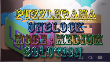 Puzzlerama Android Game-play (Unblock Medium Level 01-25)