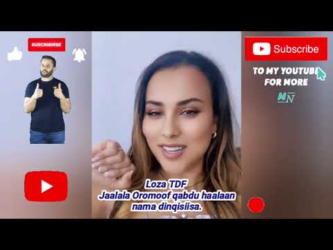 Loza TDF Jaalala Oromoof Qabdu Haalaan Nama Dinqisiisa Hamma Dhumaatti Dhaggeeffadhaa