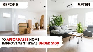10 Affordable Home Improvement Ideas Under $100