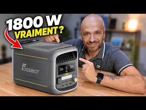 J’ai mis la batterie Fossibot F1800 à l’épreuve (Elle a souffert !)