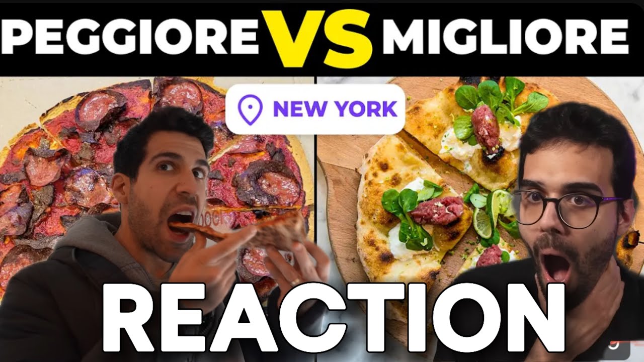 DARIO MOCCIA REAGISCE A GIOVANNI FOIS E ALLA PEGGIORE VS MIGLIOR PIZZA DI NEW YORK
