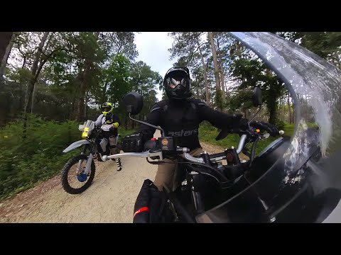 Royal Enfield Himalayan Sam Houston National Forest Pt 1 4K