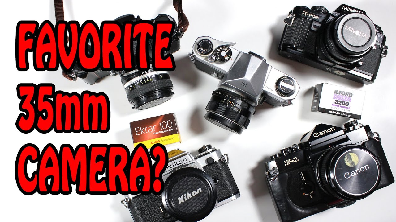 35mm Cameras What's My Favorite? / Nikon vs Canon vs Minolta YouTube