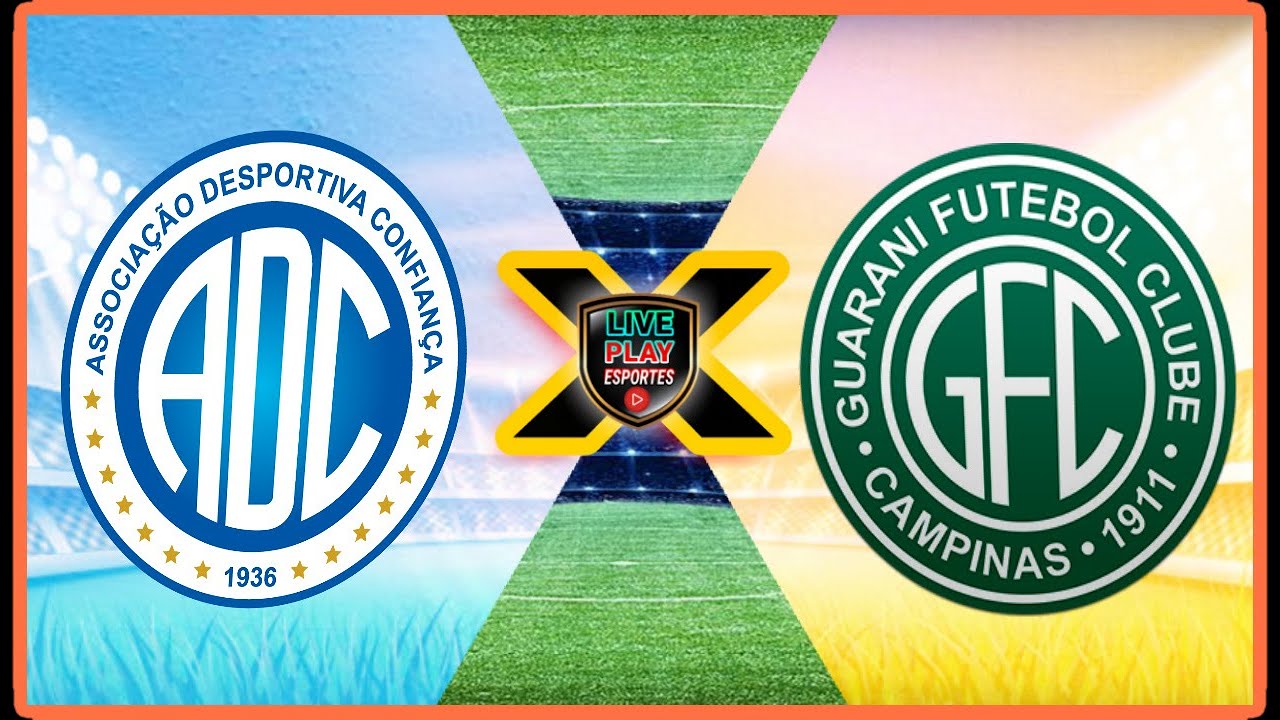 AO VIVO : CONFIANÇA X GUARANI |🔴NARRAÇÃO🔴| BRASILEIRÃO SERIE B - 12 ...