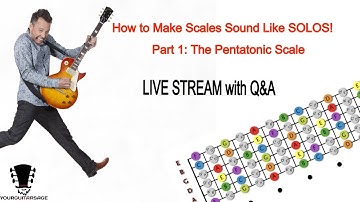 How To Make Scales Sound Like Solos -  Part 1: Introduction To the Pentatonic Scale