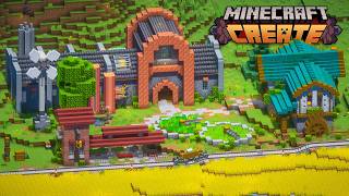 Celebrity 100 Days with the Create Mod in Minecraft Wealth