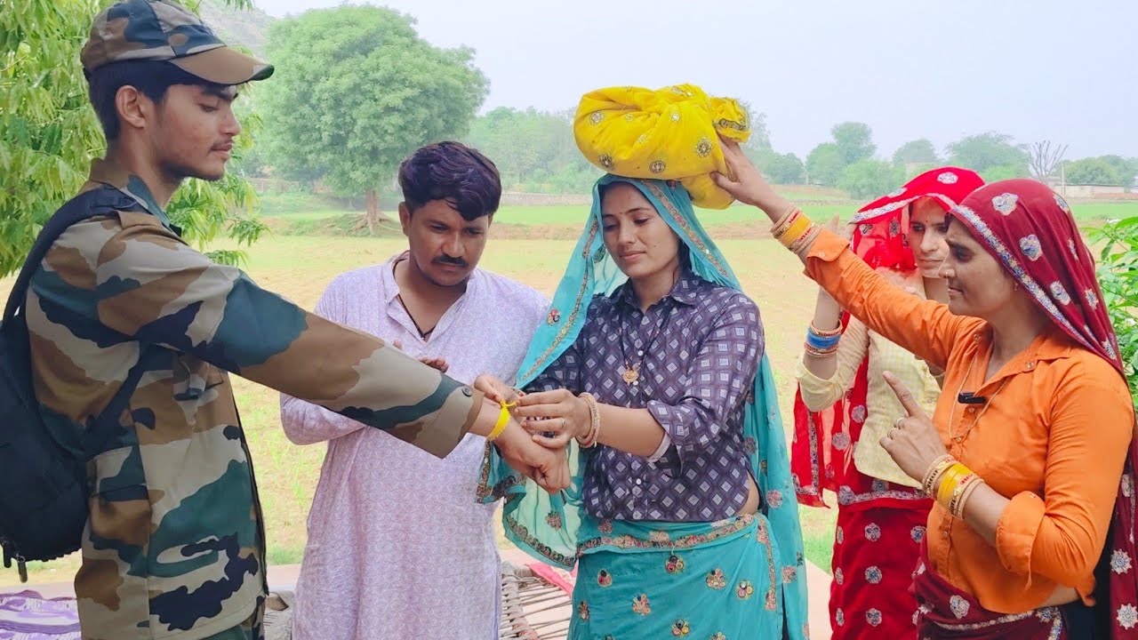 #बिना भाई की बहन ने बनाया फौजी को धर्म का भाई।। दर्द भरी वास्तविक कहानी।।#happyrakshabandhan#2024