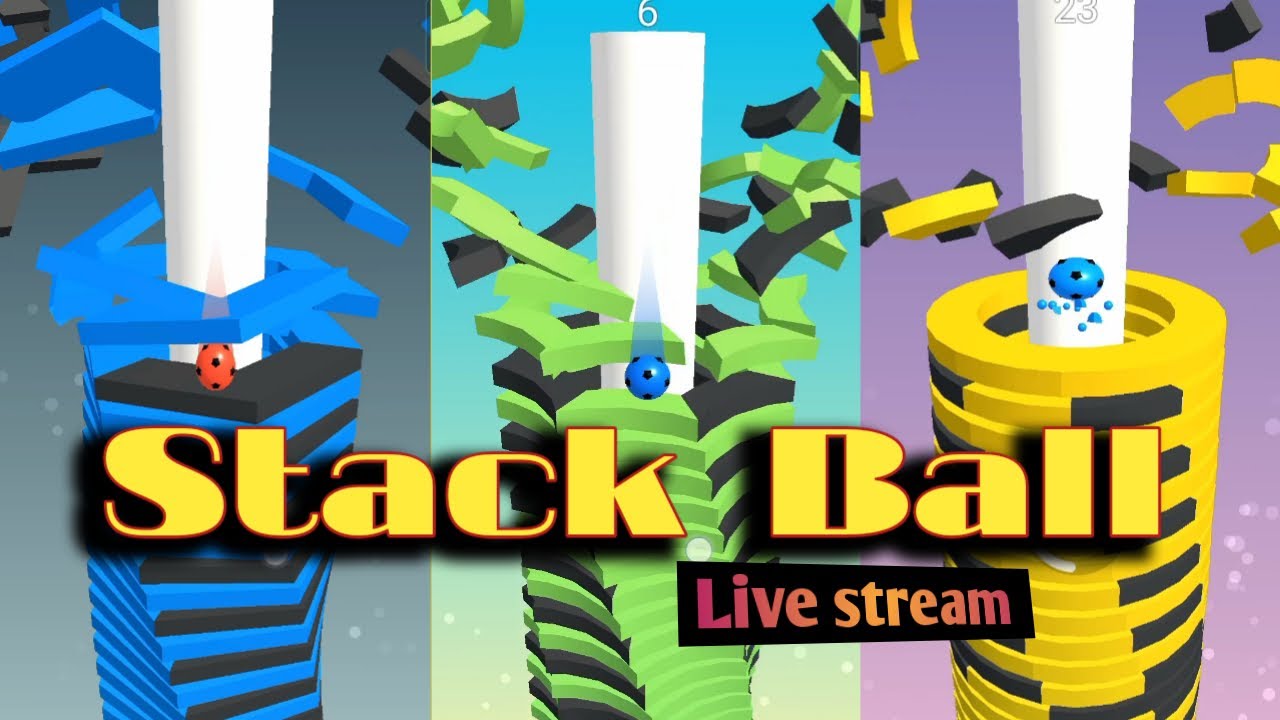 Stack Ball : | New World Record |😄 Happy stream | Playing Solo - YouTube