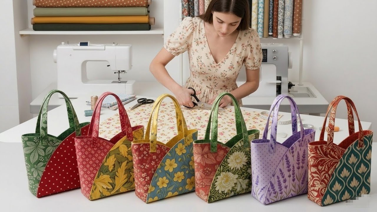 ヴィヴィアン パッキングペーパー100ディズ バッグ I Sew 100 Bags a Day! Sewing Without a Pattern ✂️ Business on