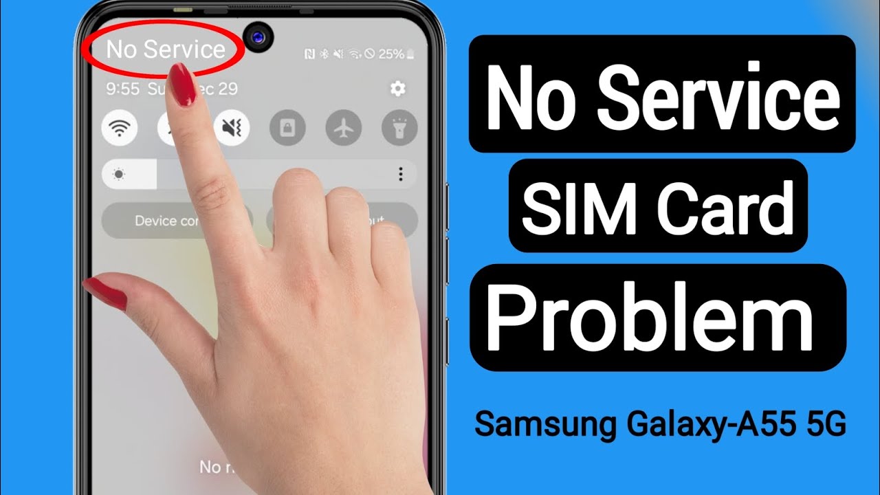 How to Fix No Service SIM Card Problem On Android(2025)| SIM Card No ...