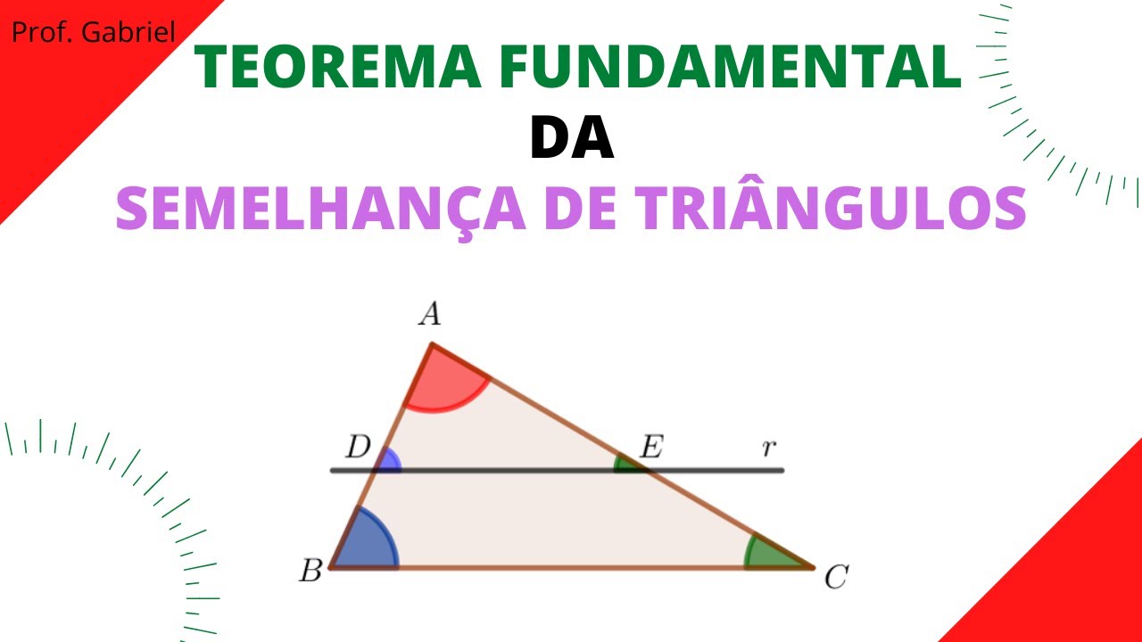 Teorema Fundamental da Semelhança de Triângulos | Math em ação #1 - YouTube