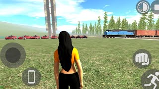 😱 Mercedes arg the train Ke Samne Indian bike game | ARX GAMER | AXF GAMER | KyrozX Gaming