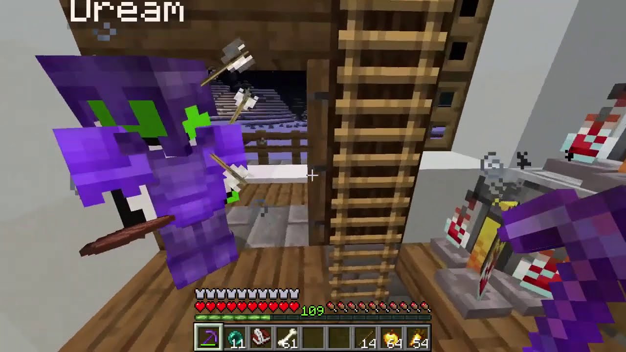 Technoblade Helps Tommy Hide And Saves Him From Dream! (Techno POV)