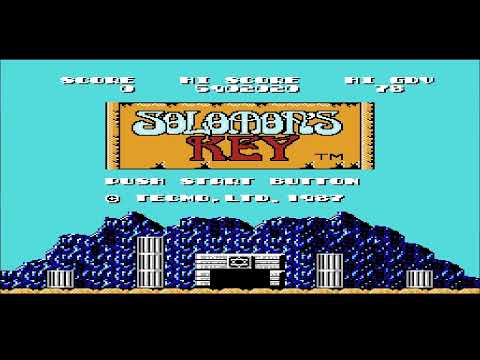 Solomon's Key NES Detailed Walkthrough