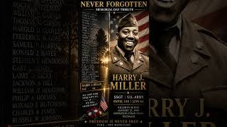 SSGT HARRY J. MILLER: Operation Cedar Falls Took His Life #NeverForgotten #VietnamVeteran #Edison64