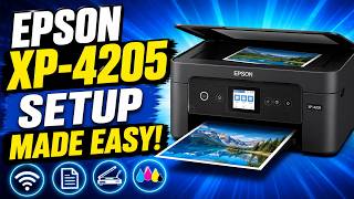 Epson XP-4205 Setup Guide | WiFi, Ink, Driver, Print & Scan screenshot 3