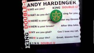 ANDY HARDINGER   KING DOUBLE-U