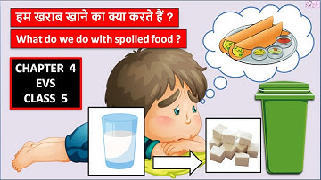 Class 5 EVS Chapter 3 | ख़राब खाने का हम क्या करते हैं ? | What do we do with spoiled food ?